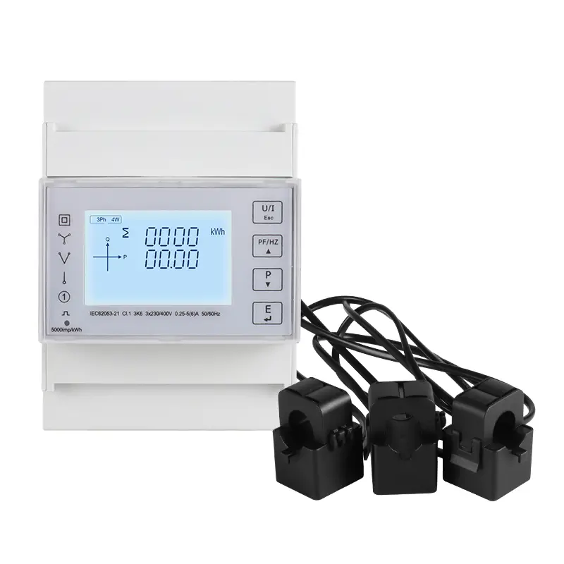 3p 4w medição de alta precisão Din Energy Smart medidor
